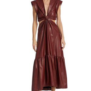 A.L.C. Faux Leather Alexandria Dress